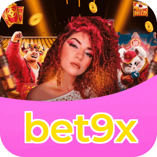 Interface do aplicativo bet9x mostrando jogos disponíveis no iOS e Android